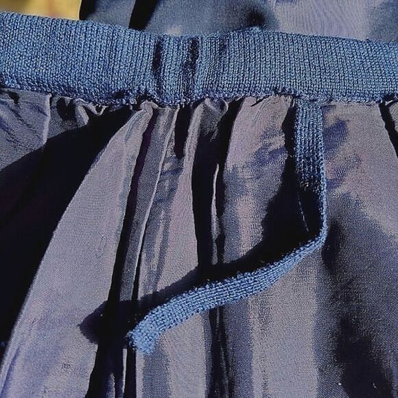 Vtg 60s blue 100% wool pencil skirt - Picture 14 of 14